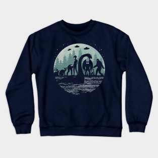 Cryptid Creatures Crewneck Sweatshirt